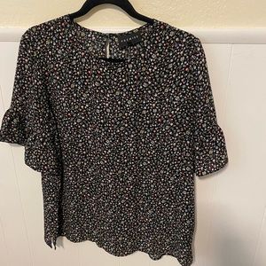 Womens floral printed blouse